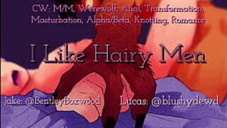 Гей-пара перевоплощается в оборотня во время секса - порно видео