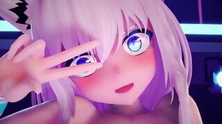 Фубуки. машина для верховой езды. - порно видео