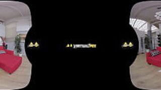 Клаудия Макк снялась в собственном порно с писанием в виртуальной реальности - порно видео