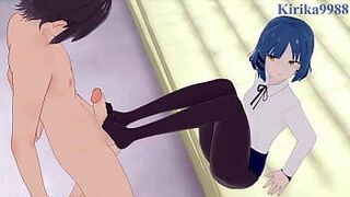 Интенсивный секс Икуё Кита и Рё Ямада. - Бокки Скала! хентай - порно видео