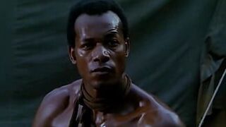 Неверная жена-шлюшка трахается с черным парнем, пока ее муж-рогоносец наблюдает за ними из-за кустов - порно видео