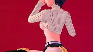 Подруга напрокат: Казуя теряет девственность из-за Руки в отеле для свиданий - порно видео