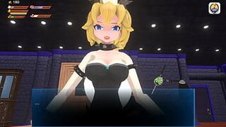 Женское доминирование, секс с баузеттом, шлепки по ступням, пеггинг - порно видео